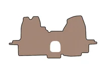 Ford Transit 2000–2014 Gummimattor för kupén Carsuit (2000-2006, beige) foto 1