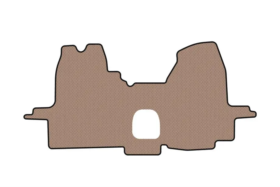 Ford Transit 2000–2014 Gummimattor för kupén Carsuit (2000-2006, beige) Image