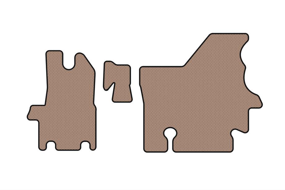 Renault Master 1998–2010 Gummimattor Carsuit (1998-2003, beige) Image