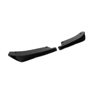 Universella Flap sidokjolar för trösklar typ A (2 st, blanksvart, ABS-plast) foto 4