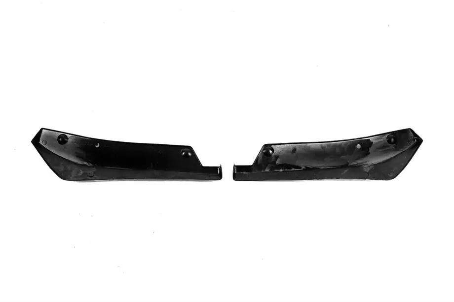 Universella Flap sidokjolar för trösklar typ A (2 st, blanksvart, ABS-plast) Foto 6