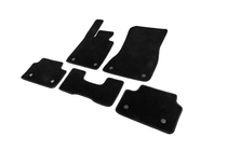 BMW 5/i5-serie G60/G60E/G61 2023– Textilmattor Classic (för G60/61, svart) foto 2