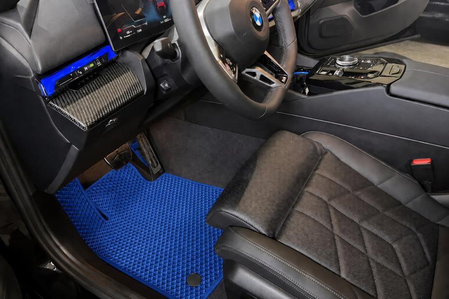 BMW 5/i5-serie G60/G60E/G61 2023– EVA bilmattor för kupén (för G60/61, blå) Image
