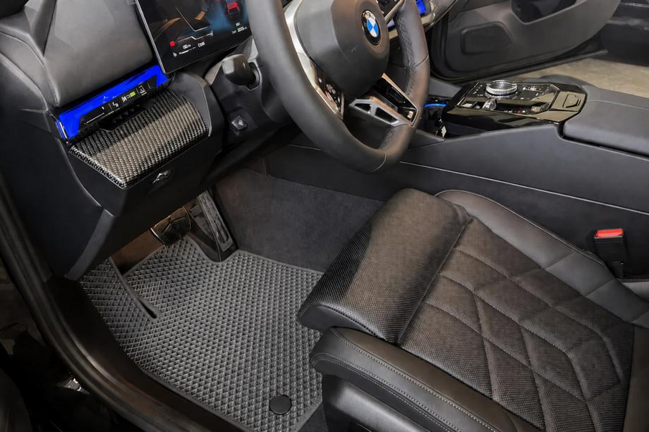 BMW 5/i5-serie G60/G60E/G61 2023– EVA-bilmattor (för G60/61, grå) Image