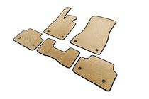 BMW 5/i5-serie G60/G60E/G61 2023– EVA bilmattor (för G60/61, beige) foto 5