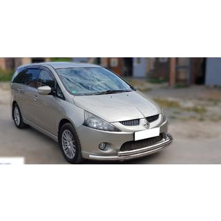 Främre frontbåge ST014 (rostfritt) Mitsubishi Grandis 2003–2011 foto 3