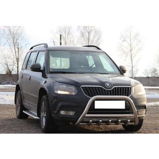 Frontbåge WT003 (rostfritt stål) Skoda Yeti 2009–2017 foto 4