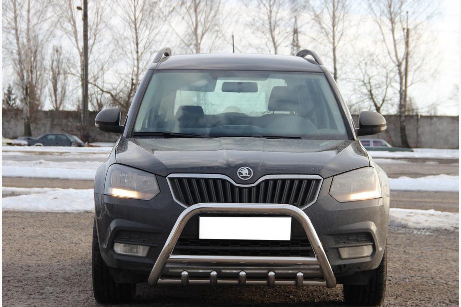 Skoda Yeti 2009–2017 Frontbåge WT003 (rostfritt stål) Image