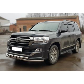 Frontbåge ST015 (2015+, rostfri) Toyota Land Cruiser 200 2007–2021 foto 3