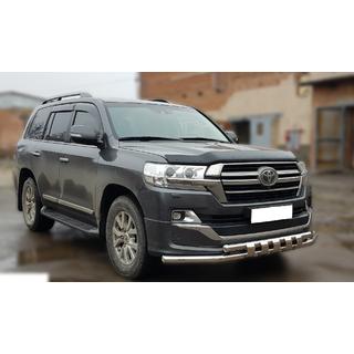 Frontbåge ST015 (2015+, rostfri) Toyota Land Cruiser 200 2007–2021 foto 2