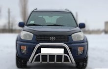 Toyota Rav 4 2001–2005 Främre frontbåge WT002 (rostfritt stål) foto 1