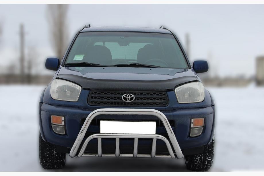 Toyota Rav 4 2001–2005 Främre frontbåge WT002 (rostfritt stål) Image