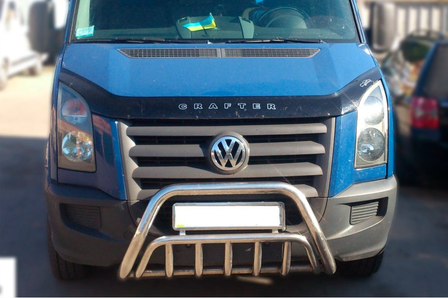 Volkswagen Crafter 2006–2016 Främre frontbåge WT002 (rostfritt stål) Foto 2