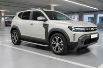 Dacia Duster 2024– Sidosteg Tayga Grey V1 (2 st, aluminium) foto 1