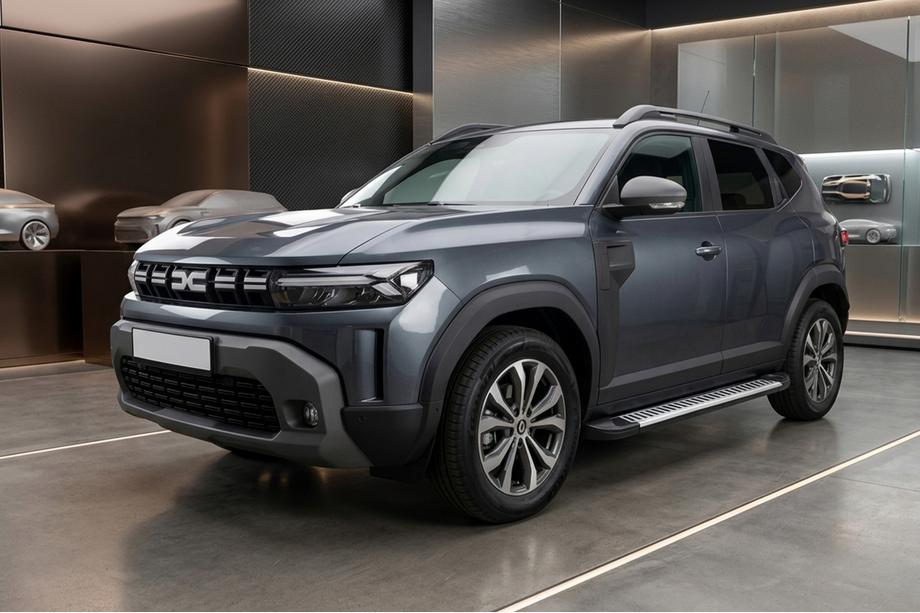 Dacia Duster 2024– Sidosteg Line (2 st, aluminium) Foto 1