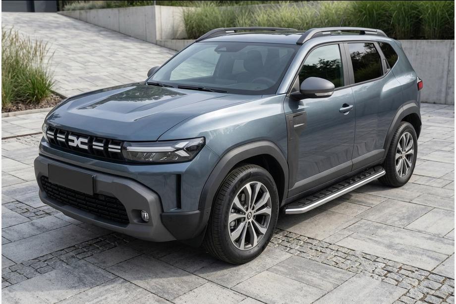 Dacia Duster 2024– Sidosteg Fullmond (2 st, aluminium) Image