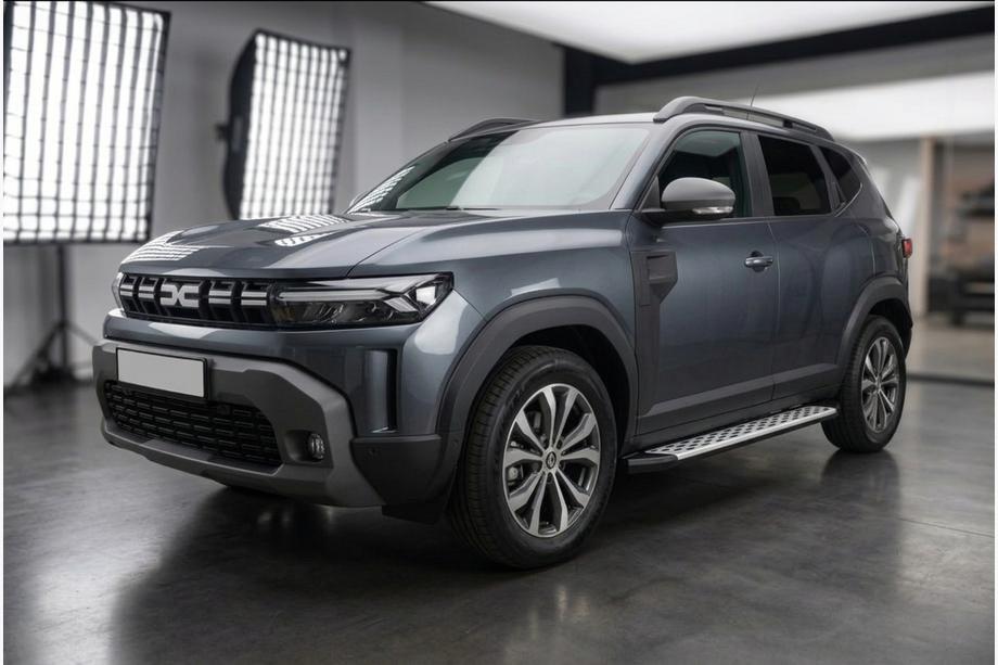 Renault Duster 2024– Sidosteg Shining V1 (2 st, aluminium) Image