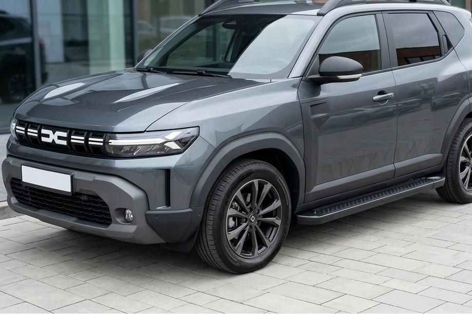 Renault Duster 2024– Sidosteg Allmond Black (2 st, aluminium) Image