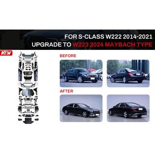 Restyling-kit för W223 Maybach (med dörrhandtag och insatser) foto 1