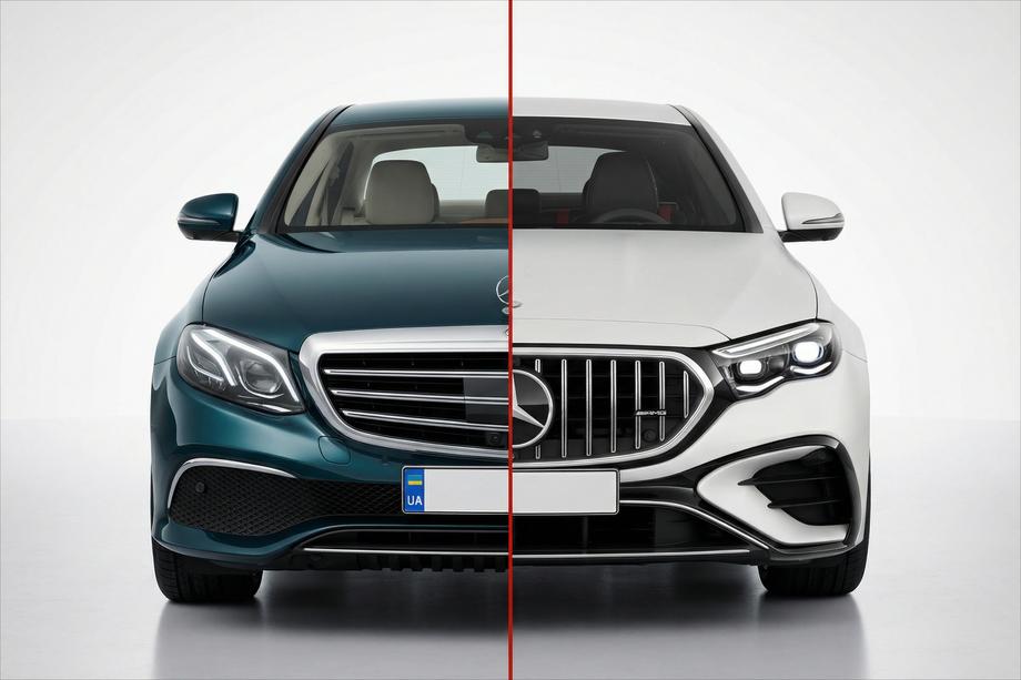 Mercedes E-klass W213 2016–2023 Facelift-kit för W214 AMG E53 Image
