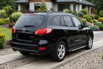 Hyundai Santa Fe 2 2006–2012 Sidosteg RedLine V1 (2 st, aluminium) foto 1