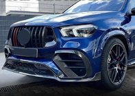 Mercedes GLE Coupé C167 2019– Kylargrill GT Panamericana GT-R Carbon (för AMG-Line/GLE53/GLE63 2019-2023) foto 9