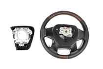 Toyota Land Cruiser 200 2007–2021 Uppvärmd ratt (mörkt trä) foto 9
