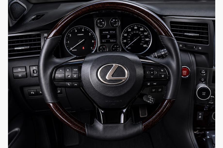 Lexus GX460 2009–2023 Komplett ratt (uppvärmt, trälook) Image