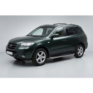 Sidosteg Maydos V1 (2 st, aluminium ↗ rostfritt stål) Hyundai Santa Fe 2 2006–2012 foto 1