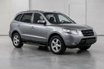 Hyundai Santa Fe 2 2006–2012 Sidosteg Bosphorus Black (2 st, aluminium) foto 1