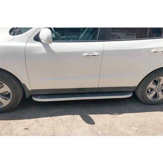 Sidosteg Tayga Grey (2 st, aluminium) Hyundai Santa Fe 2 2006–2012 foto 2