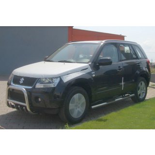 Sidorör (2 st, rostfritt stål) Suzuki Grand Vitara 2005–2017 foto 2