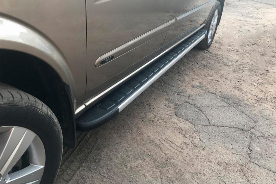 Mercedes Vito W639 2004–2014 Sidosteg Duru (2 st, aluminium) Image