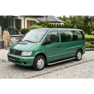 Sidosteg Maydos V1 (2 st, aluminium ↗ rostfritt stål) Mercedes Vito W638 1996–2003 foto 1