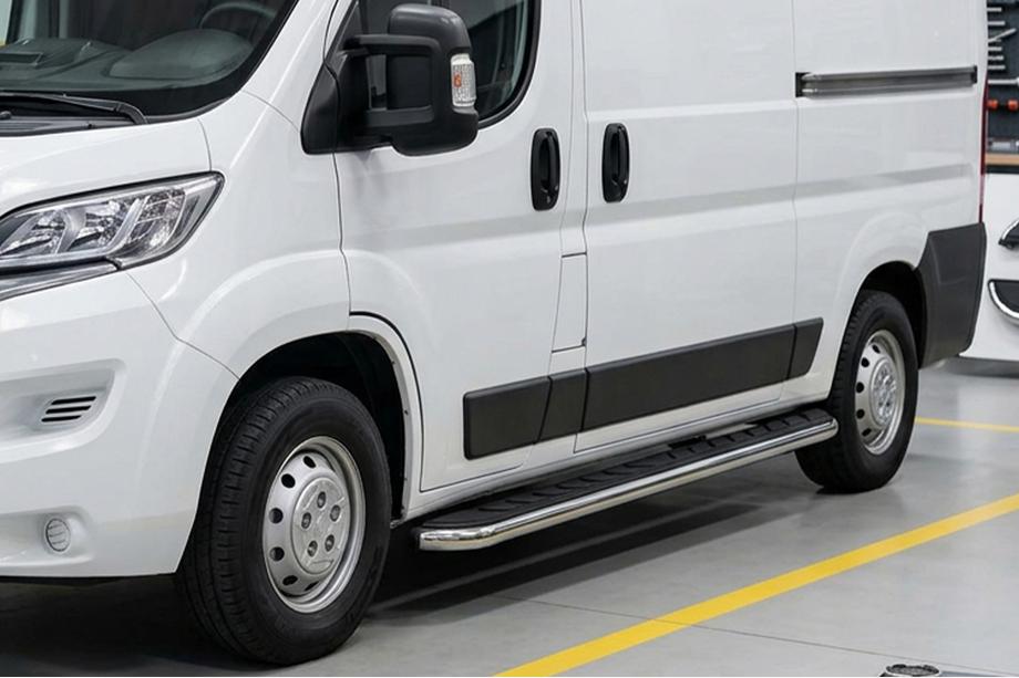 Citroen Jumper 2007–2025 Sidosteg Maydos V1 (2 st, aluminium ↗ rostfritt stål) Image