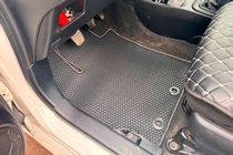 Toyota Yaris 2010–2020 Carsuit ДВС gummimattor för kupén (Svarta) foto 1