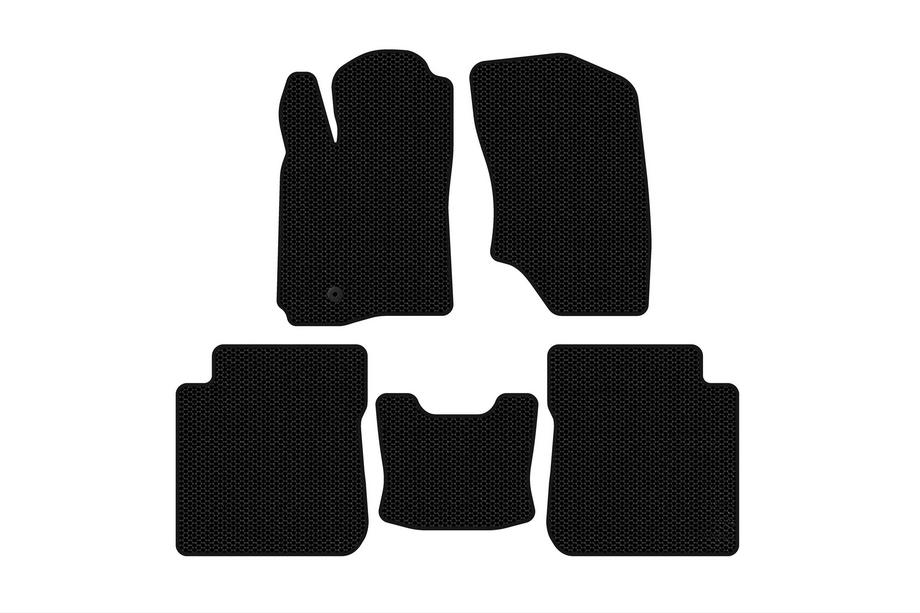 Mitsubishi Outlander 2001–2006 Carsuit gummimattor (Svarta) Image