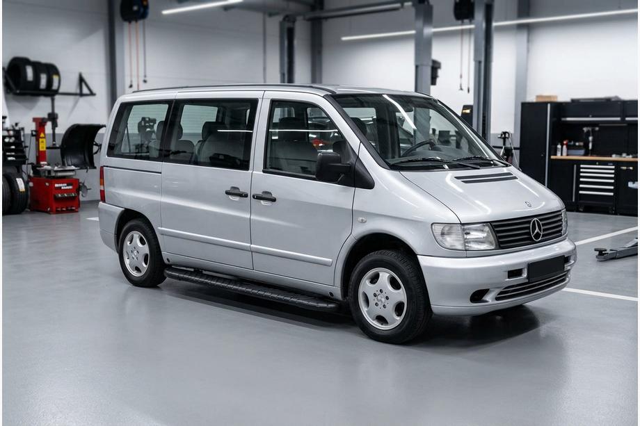 Mercedes Vito W638 1996–2003 Sidosteg Bosphorus Black (2 st, aluminium) Image
