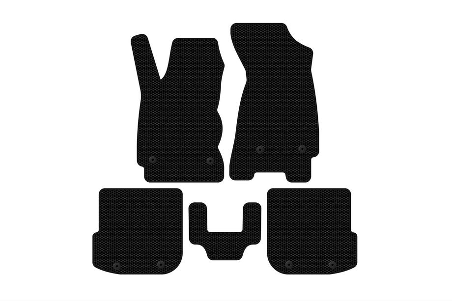 Audi A4 B5 1994–2001 Gummimattor Carsuit (Sedan, svarta) Image