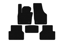 Audi Q3 2011–2019 Carsuit gummimattor (Svarta) foto 1