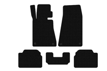 BMW 5-serie E34 1988–1995 Carsuit gummimattor (Svarta) foto 1