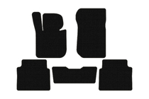BMW 3-serien E36 1990–2000 Carsuit gummimattor (Svarta) foto 1