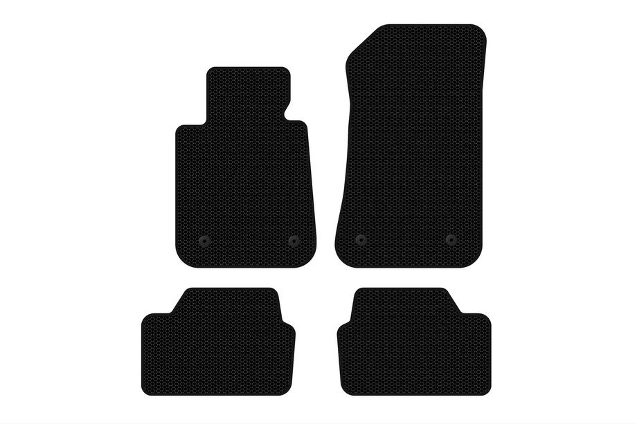 BMW 1-serie E81/E82/E87/E88 2004–2011 Carsuit gummimattor (Svarta) Image