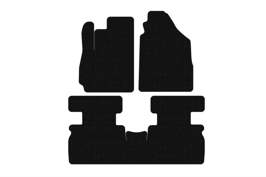Jetour X70 2018– Gummimattor Carsuit (2 rader, svarta) Image