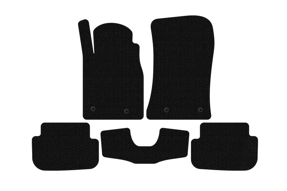 Chevrolet Camaro 2009–2015 Carsuit gummimattor (Svarta) Image