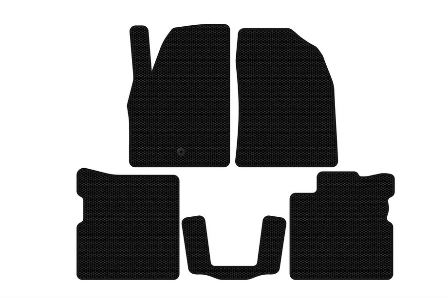 Chevrolet HHR 2005–2011 Carsuit gummimattor (Svarta) Image