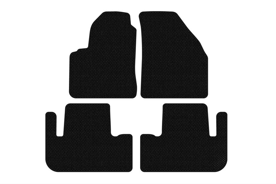 Chevrolet Tacuma/Rezzo 2000–2008 Carsuit gummimattor (Svarta) Image