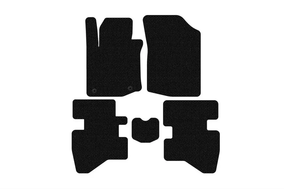 Citroen C-1 2014–2021 Gummimattor Carsuit (HB, svarta) Image