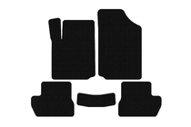 Citroen C-2 2003–2009 Carsuit gummimattor (Svarta) foto 1