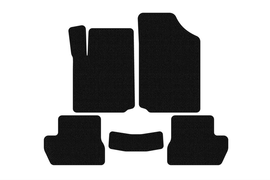 Citroen C-2 2003–2009 Carsuit gummimattor (Svarta) Image